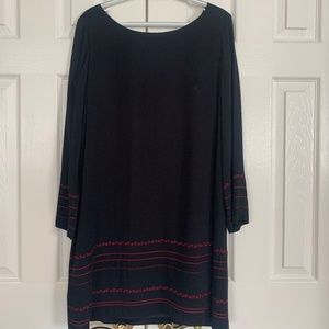 BB Dakota Long Sleeve Shift Dress